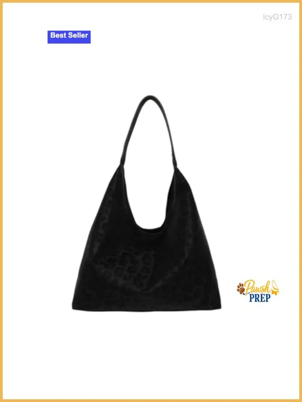 Leopard Print Tote Handbag PU Leather Large Capacity Hobo Shoulder Bag Top
